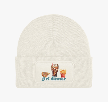 Girl dinner fastfood...