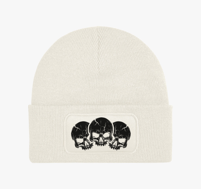 3 black skulls téli sapka