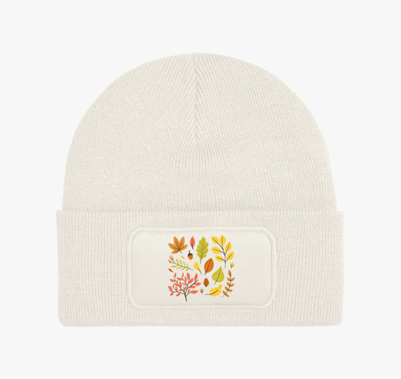 Őszi falevelek téli sapka