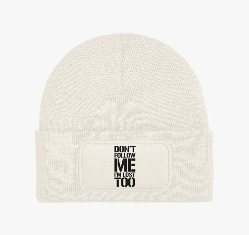Dont follow me  téli sapka