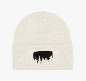 Erdő sziluett téli s