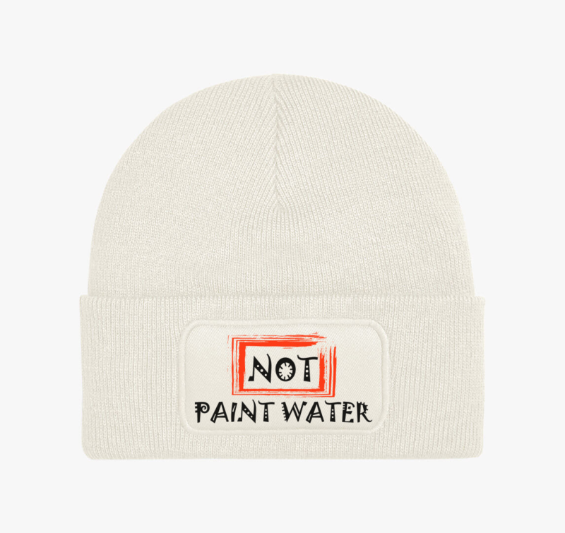 Not paint water téli sapka