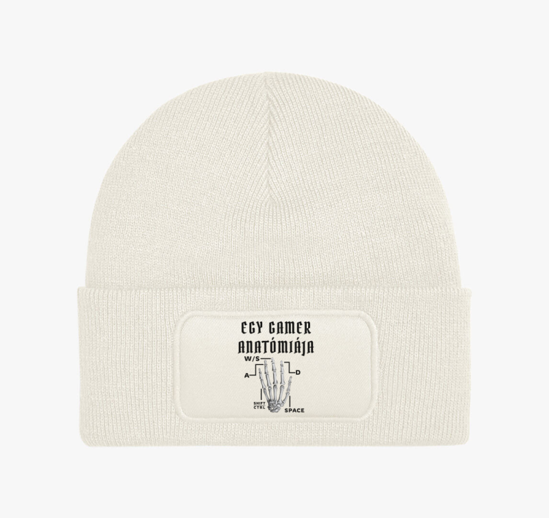 Gamer anatómia téli sapka