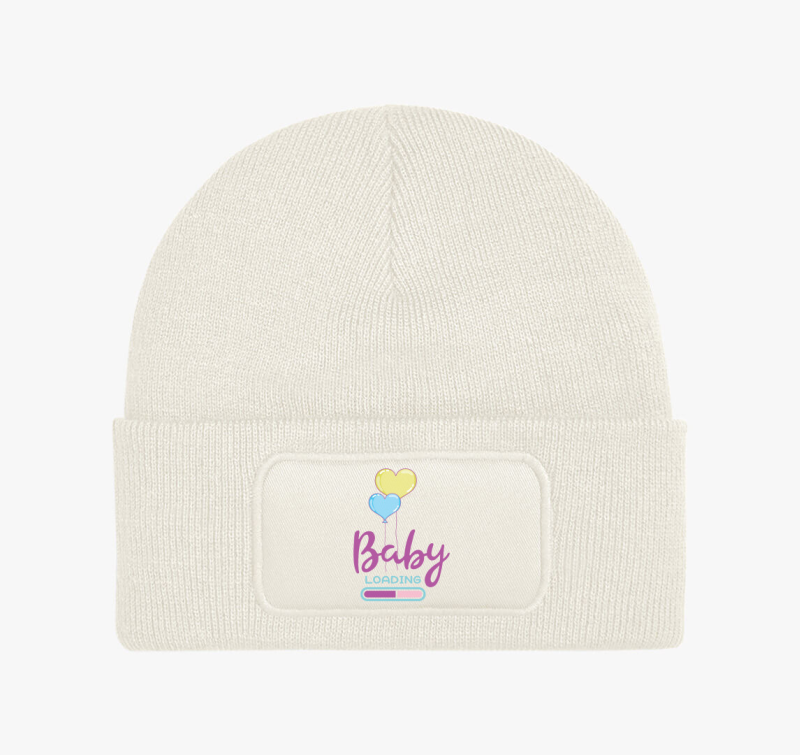 Baby loading lila téli sapka