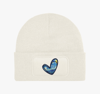 Starry night szív té