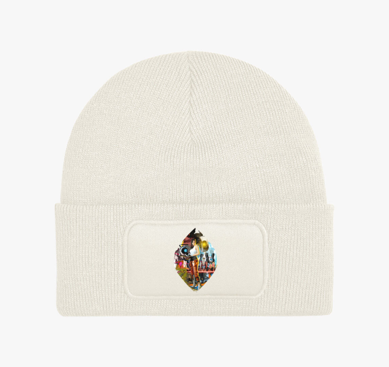 Portal 2 cover téli sapka