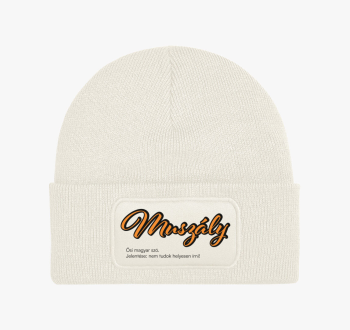 Muszály téli sapka