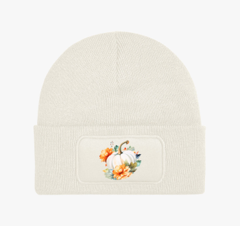 Floral white pumpkin...