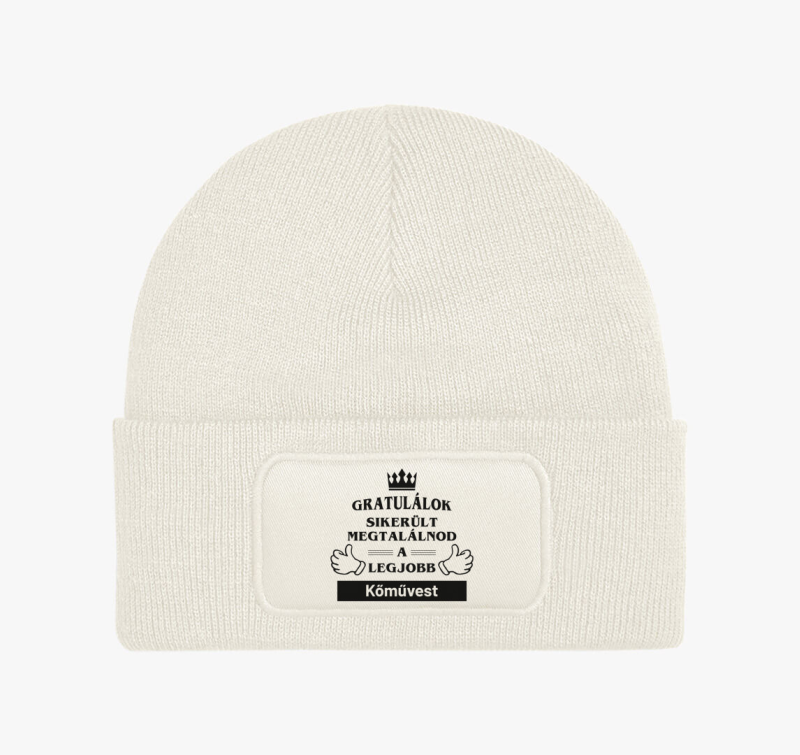 Gratulálok sikerült megtalálnod a legjobb kőművest téli sapka