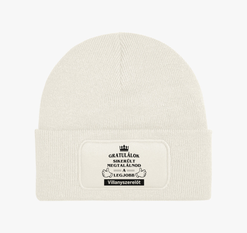Gratulálok sikerült megtalálnod a legjobb villanyszerelőt téli sapka