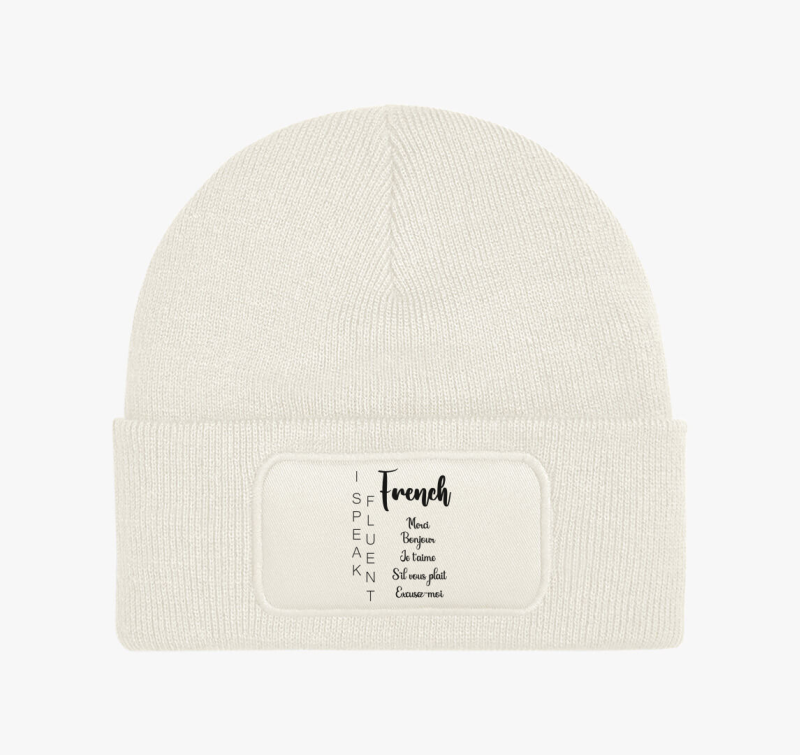 Fluent french téli sapka