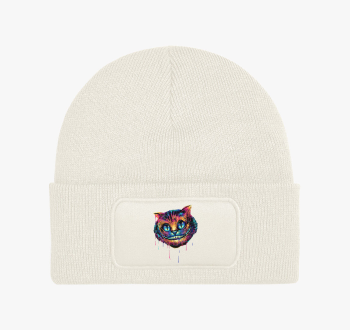 Colorful cat face té