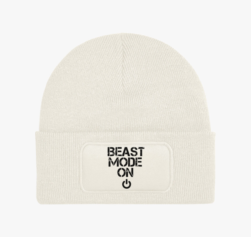 Beast mode on feliratú téli sapka