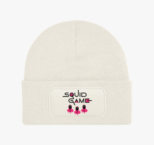 Squid Game feliratú téli sapka...