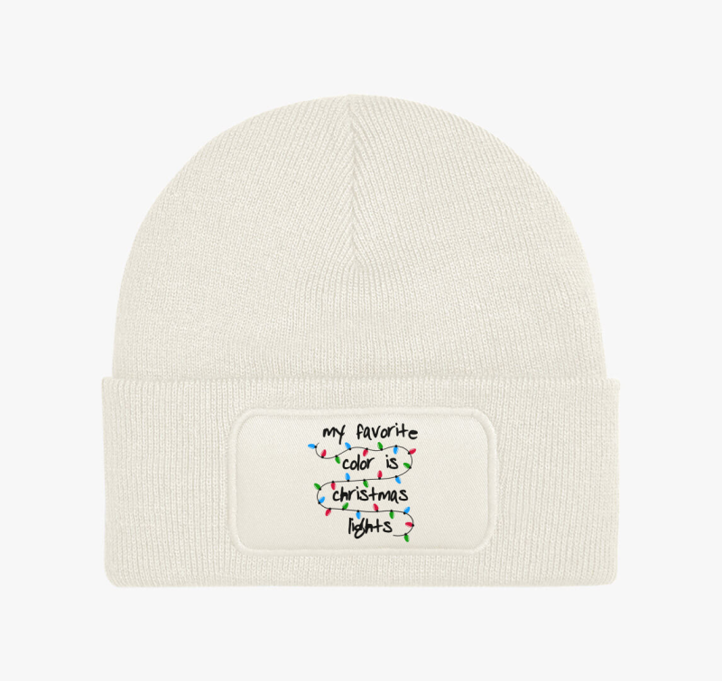 Xmas lights téli sapka