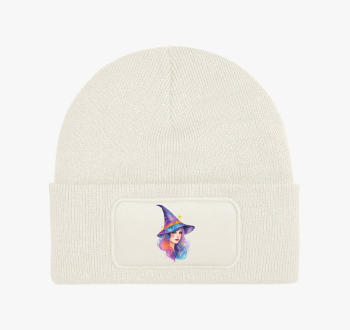 Lila boszi téli sapk