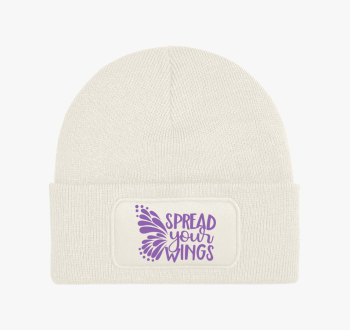 Spread wings lila té