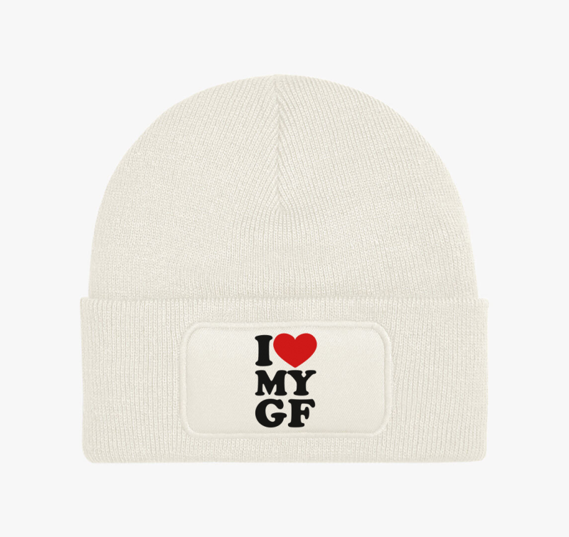 I love my gf téli sapka