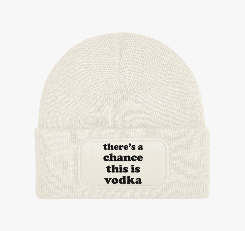 Vodka chance téli sapka