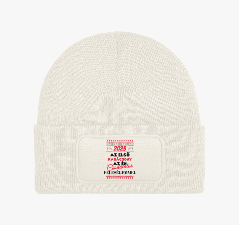 Az első karácsony a feleségemmel téli sapka