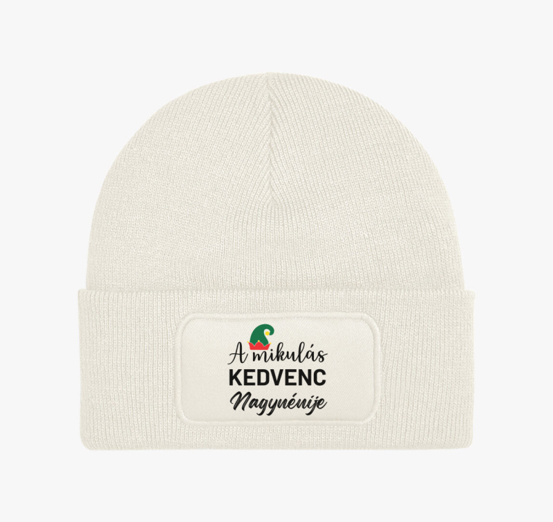 A mikulás kedvenc nagynénije téli sapka