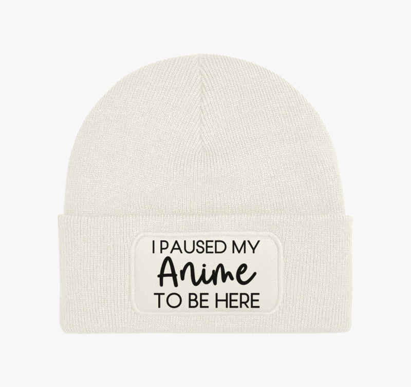 Anime paused téli sapka