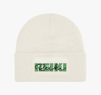 Reiki zöld téli sapk