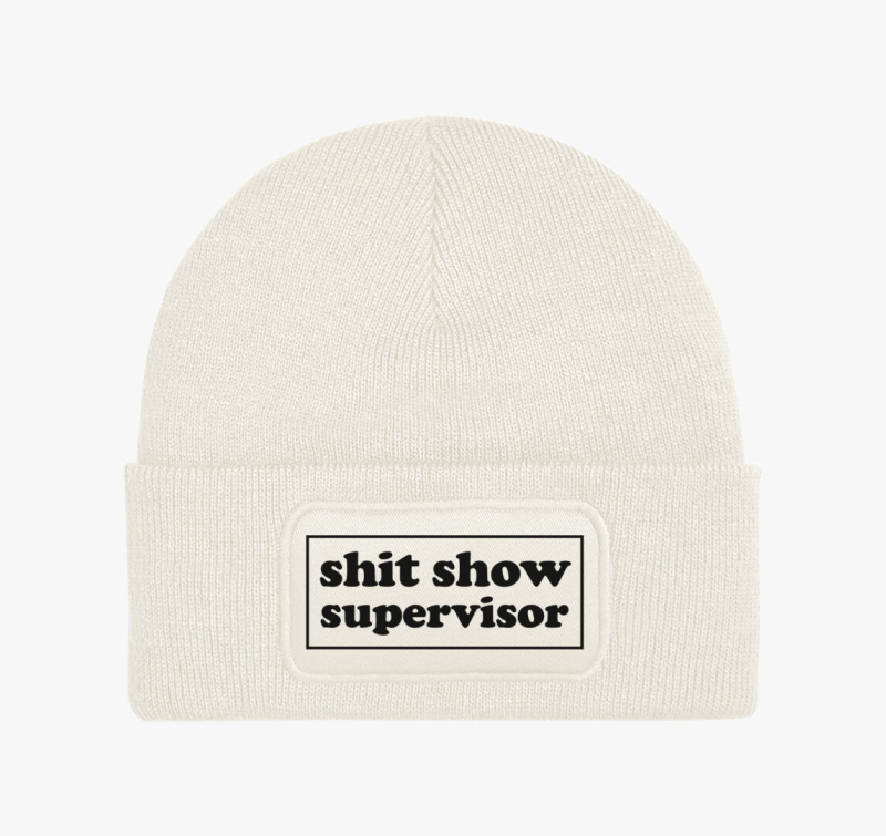 Shit show supervisor téli sapka