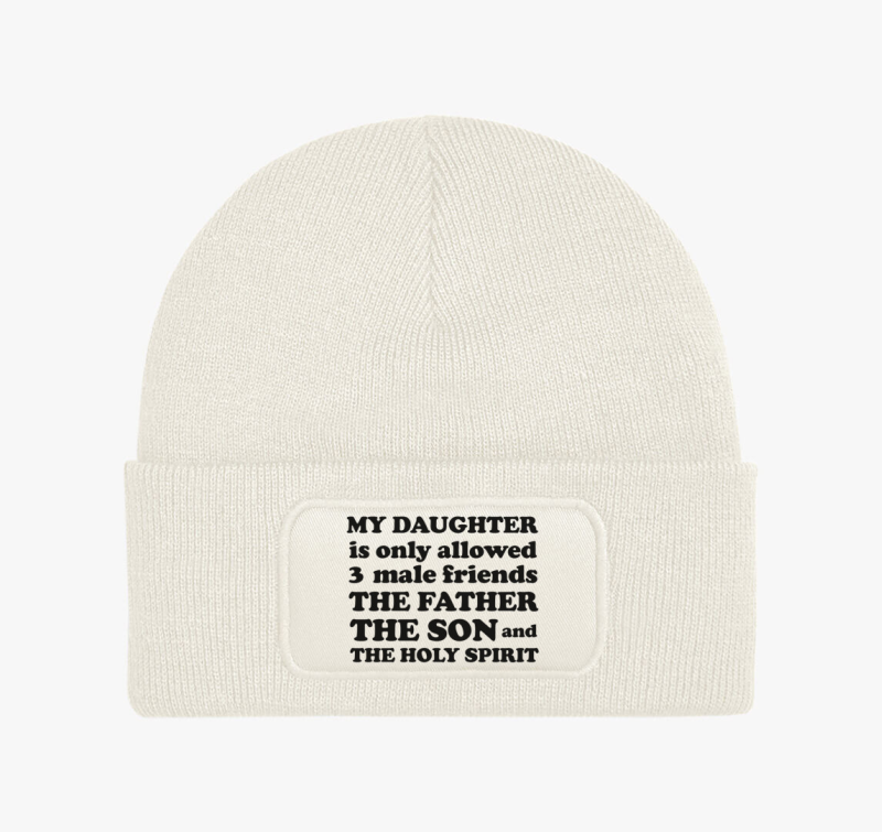 3 male friends téli sapka