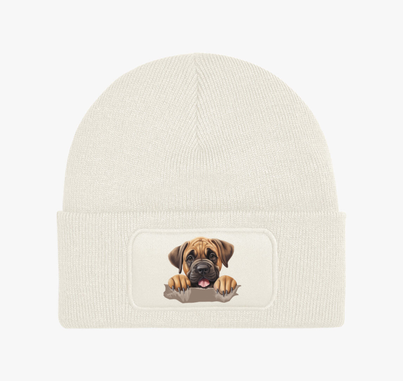 Kölyök masztiff téli sapka