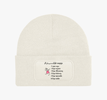 Lányos edző téli sap