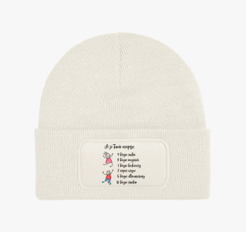 Jó tanár téli sapka