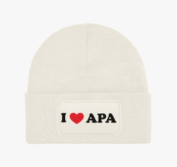 I love Apa téli sapk