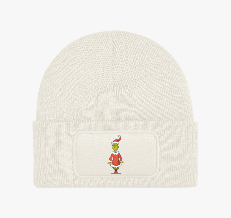 Grinch karakter téli sapka