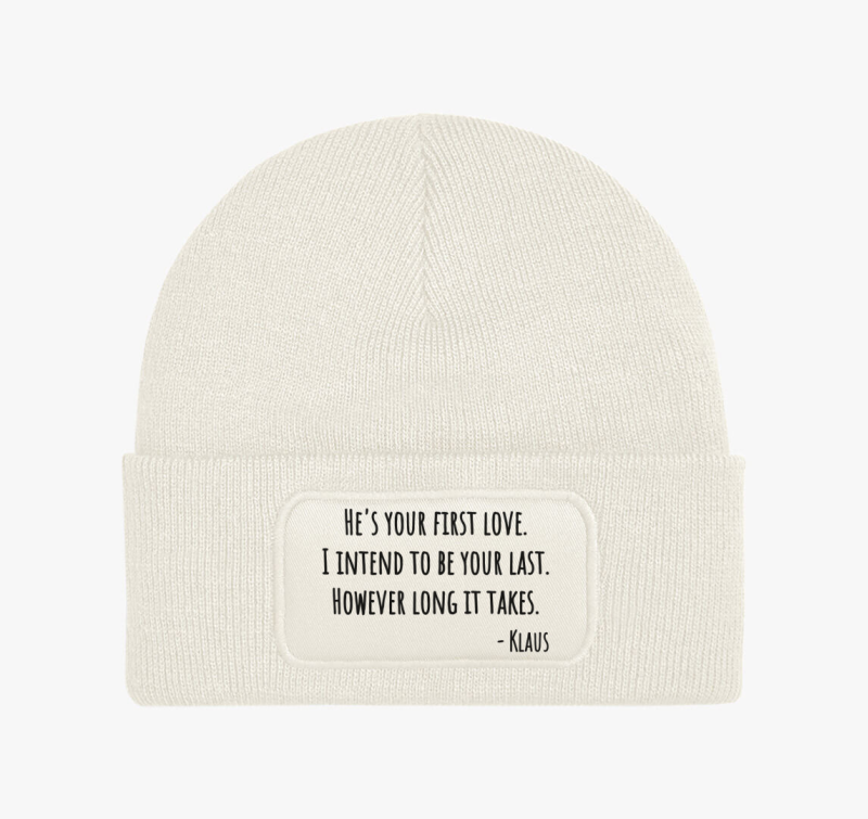 Klaus idézet téli sapka