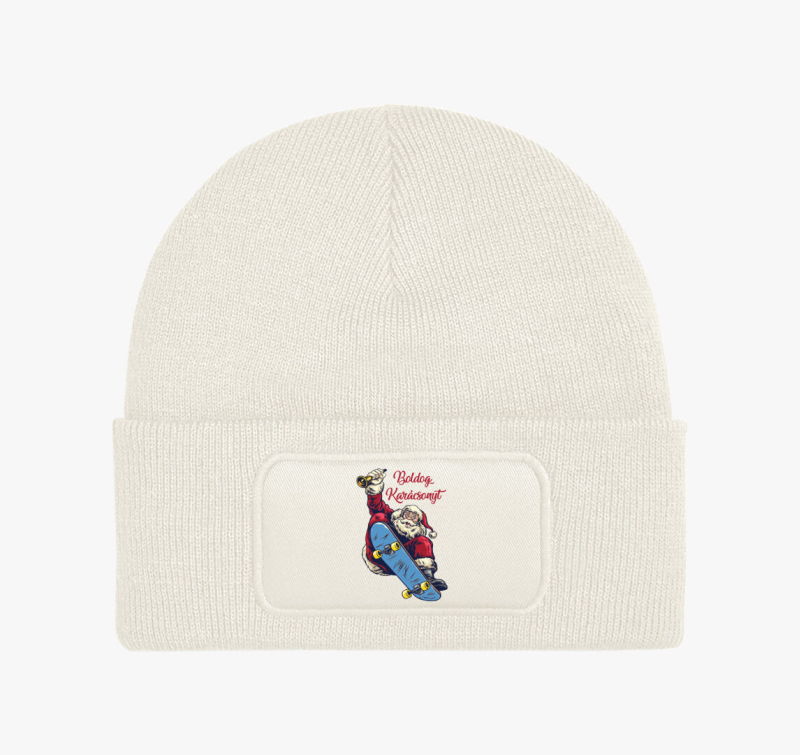 Deszkás Mikulás téli sapka 