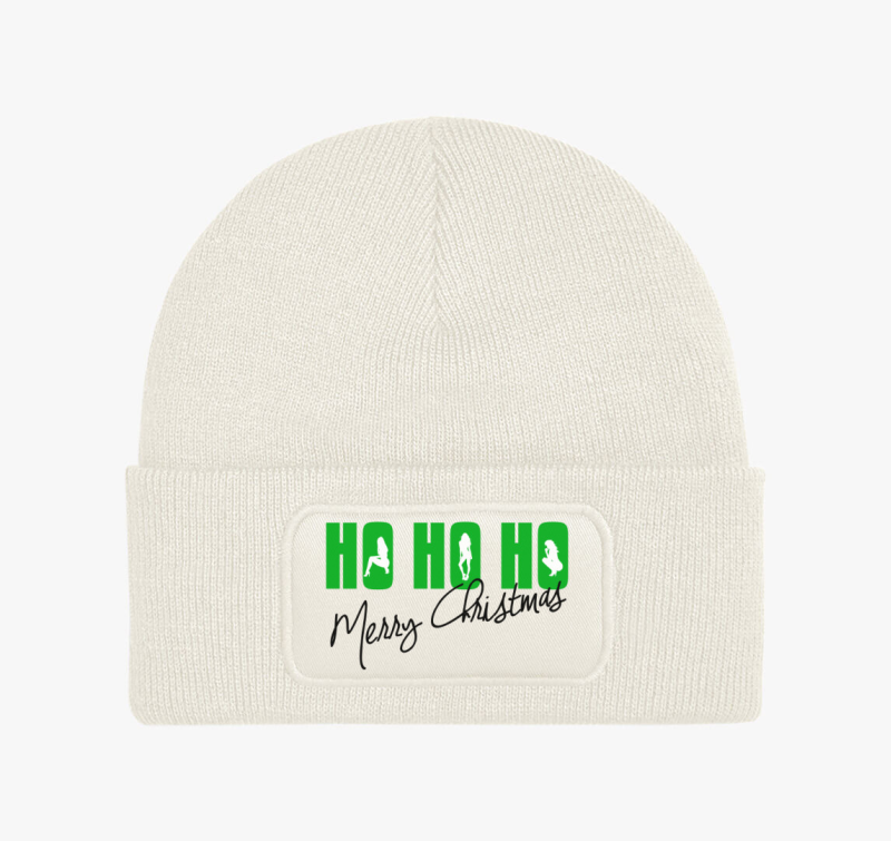 Ho - ho - ho - Boldog karácsonyt! téli sapka