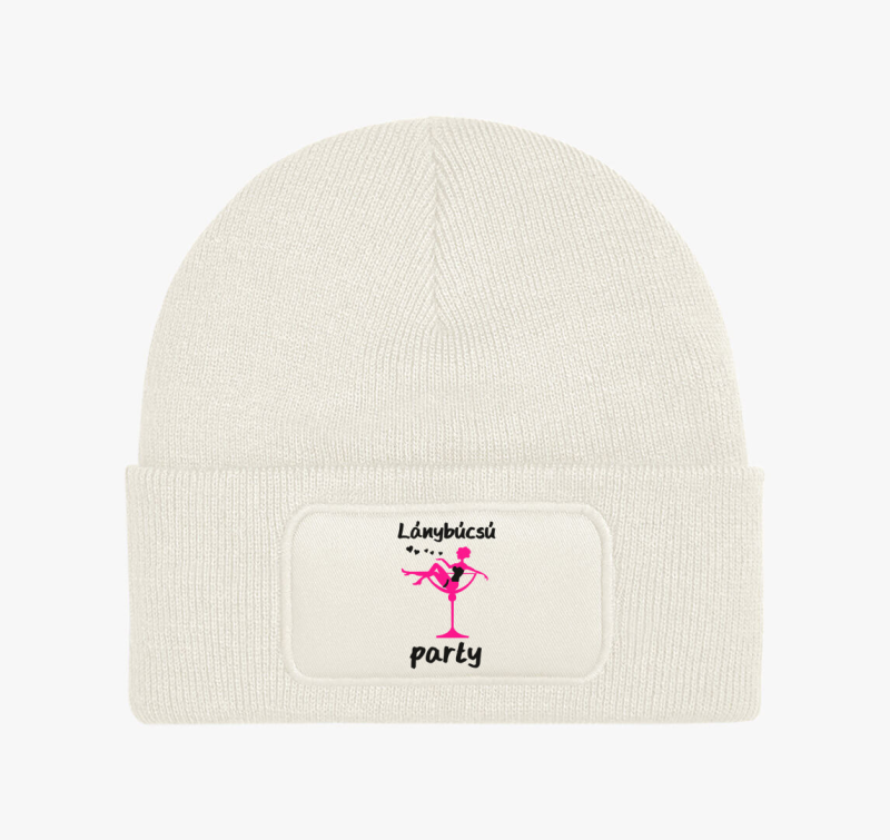 Lánybúcsú party téli sapka
