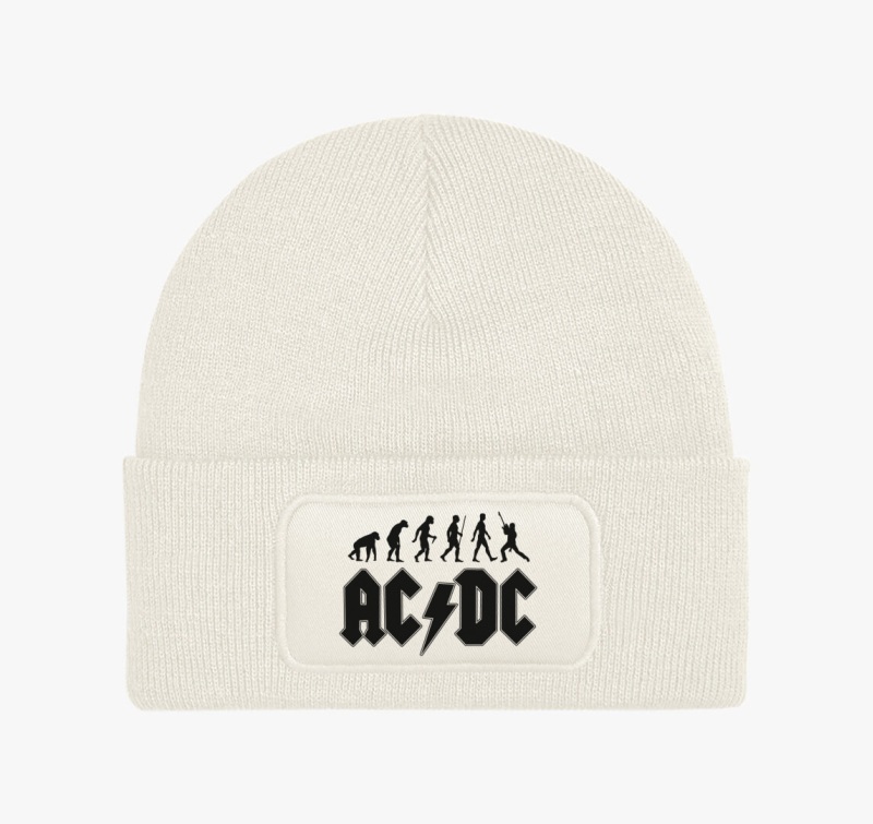 ACDC evolúció téli sapka