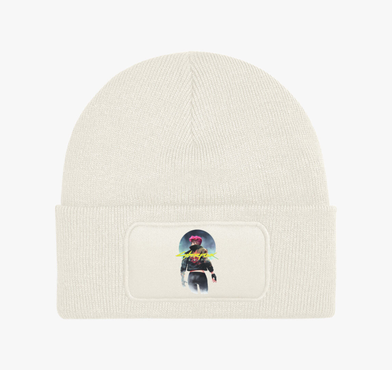 Cyberpunk 2077 art - Gamer téli sapka