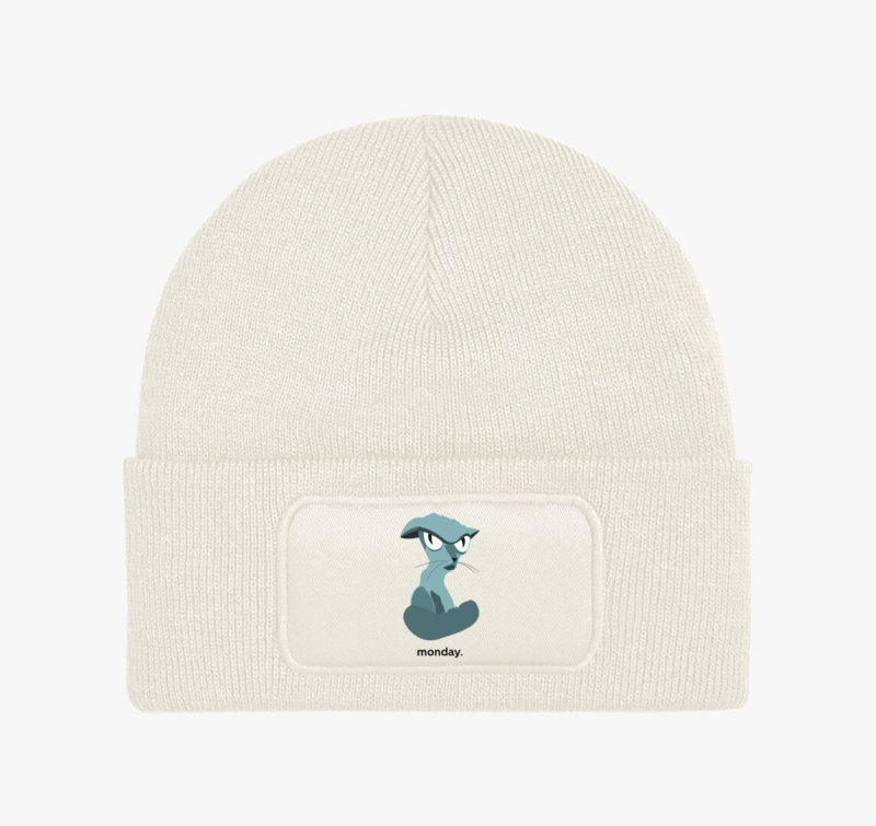 Morcos macska - hétfőkre téli sapka