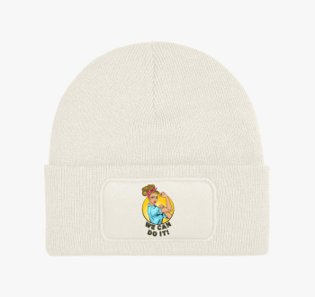 Erős nő téli sapka