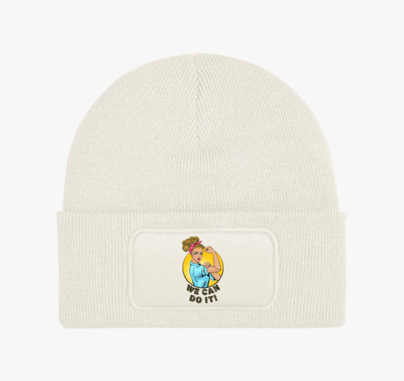 Erős nő téli sapka