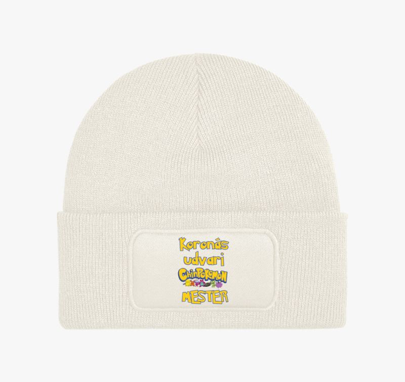 Koronás Udvari Chinpoko Mester téli sapka