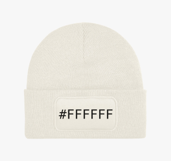 Fehér hex színkódos ...