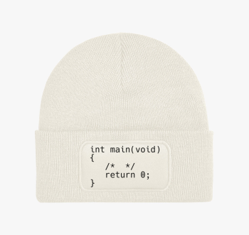 Kódsoros téli sapka,...