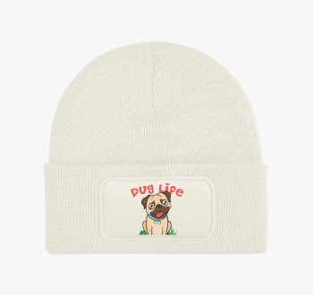 Cuki mopszos téli sa