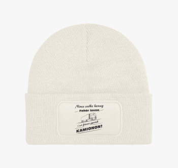 Kamion sofőr téli sa