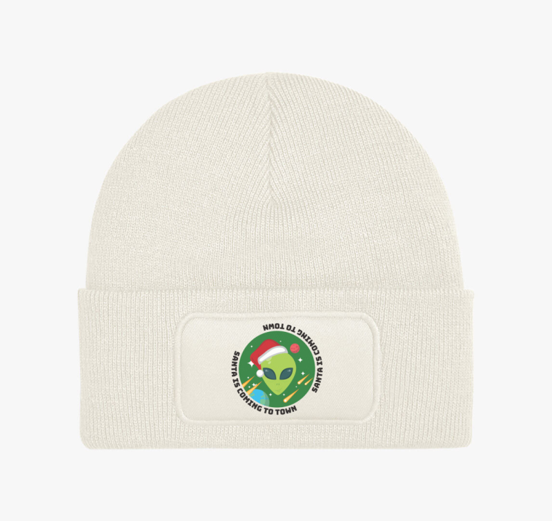 Ufós karácsonyi téli sapka