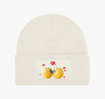 Csókos emojik téli s